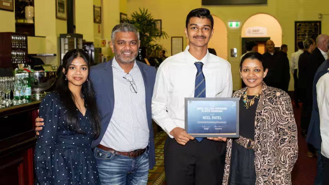 Australia U-19 Cricketer Neel Patel Prepares for India Tour