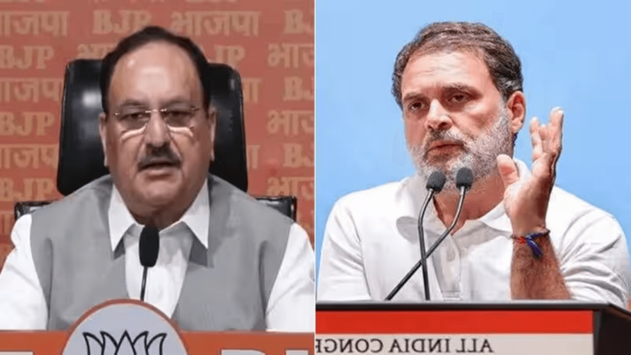 'Keeps shifting goalposts': JP Nadda counters Rahul, accuses him of disrupting House